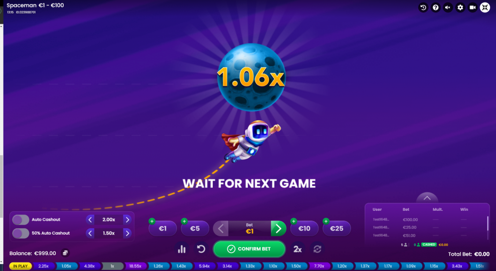 Penjelajah Luar Angkasa Spaceman Slot